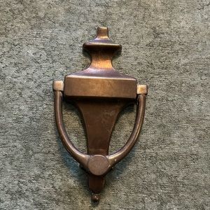 brass door knocker vintage